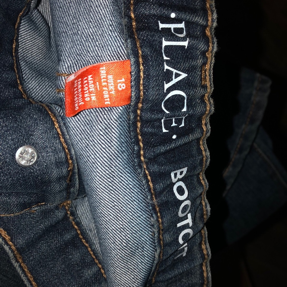 18 Husky blue jeans